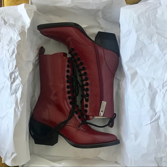 SOLD- Chloe Rylee Boot in Red❣️ - Picture 5 of 8